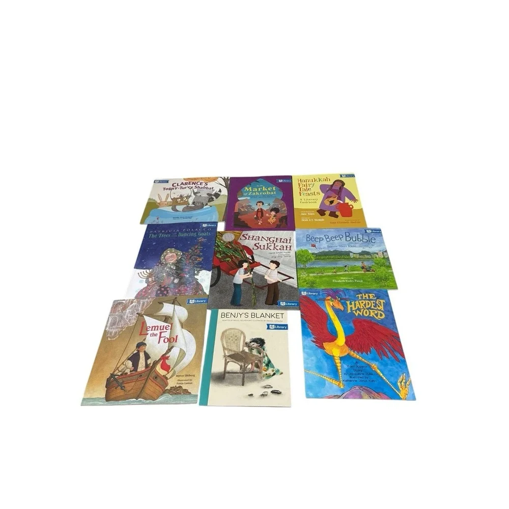 HUGE LOT 38 PJ LIBRARY Children's Books Jewish Shabbat Purim Hanukkah Snow‎ Kids
